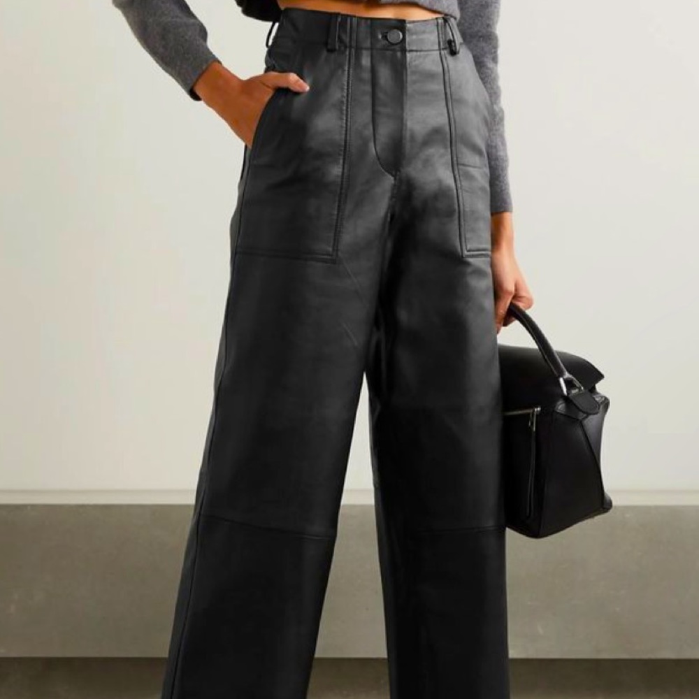 Madewell leather pants